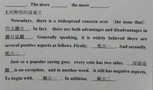 中考英语作文万能句型总结