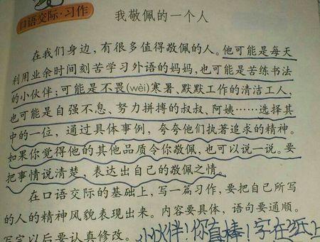 小学生作文我最感激的一个人
