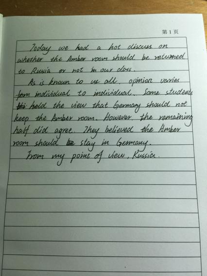 颜色表示的含义初三英语作文