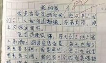 小学生作文“绝了”，老师看完直接给满分，爸妈却要追着打