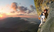 高三作文：背着理想登高