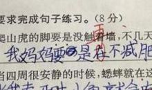 “妈妈不化妆，样子可丑了！” 小学生作文花式“损”亲妈