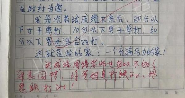 “再不陪我,我就长大了”,小学生作文里,除了爆笑,还有催泪弹 3