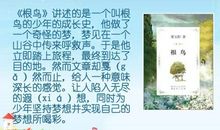 曹文轩《根鸟》读后感范文