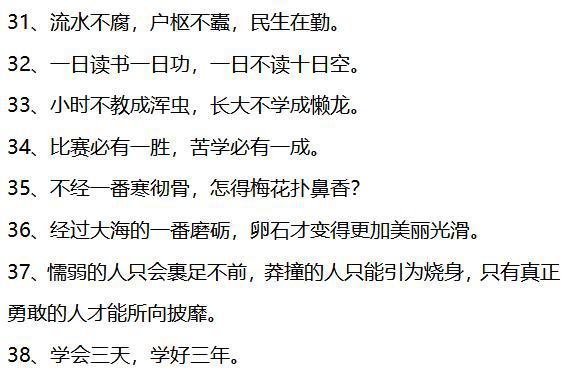 100句关于勤奋的名言警句,写在作文里,励志又增彩!太实用了! 6