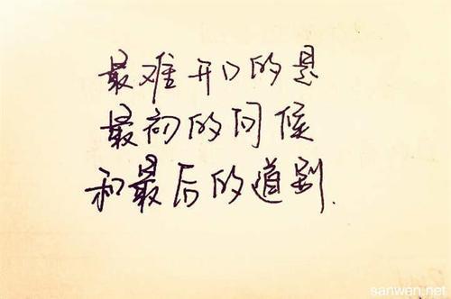 描写心情的句子