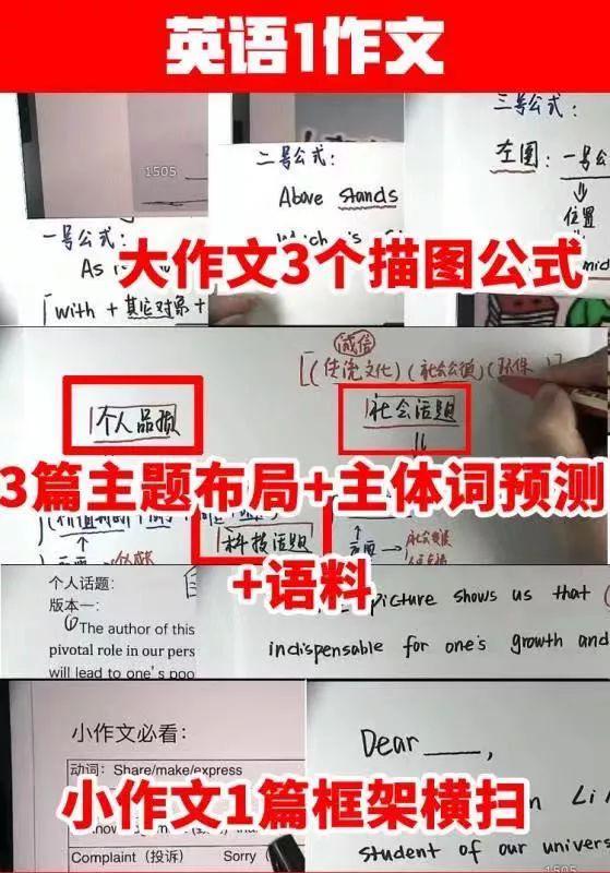 再来说说小作文！突破！作文就能拿高分！（第300句） 3