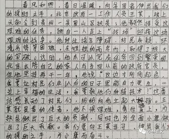 作文 | 我愿春满人间