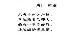 描写春雨的精美句子