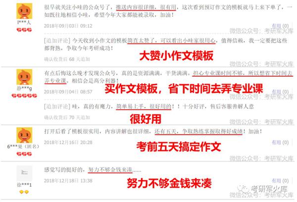 2020大小作文高分模板！ 29