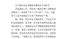 酸甜苦辣话上学 丰富的上学生活500字作文