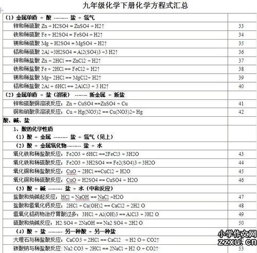 初中化学教学工作计划范文