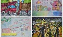 渝中区开展儿童消防作文绘画征集活动
