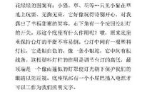 小台灯 五年级状物作文400字