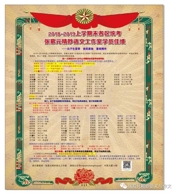 张慕元老师的作文讲义又发表于核心报刊——《作文周报》 7