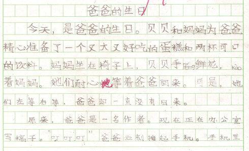 过生日 开心的一天500字作文