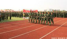 高中军训作文：军训记