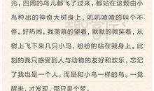 我收获了知识作文800字