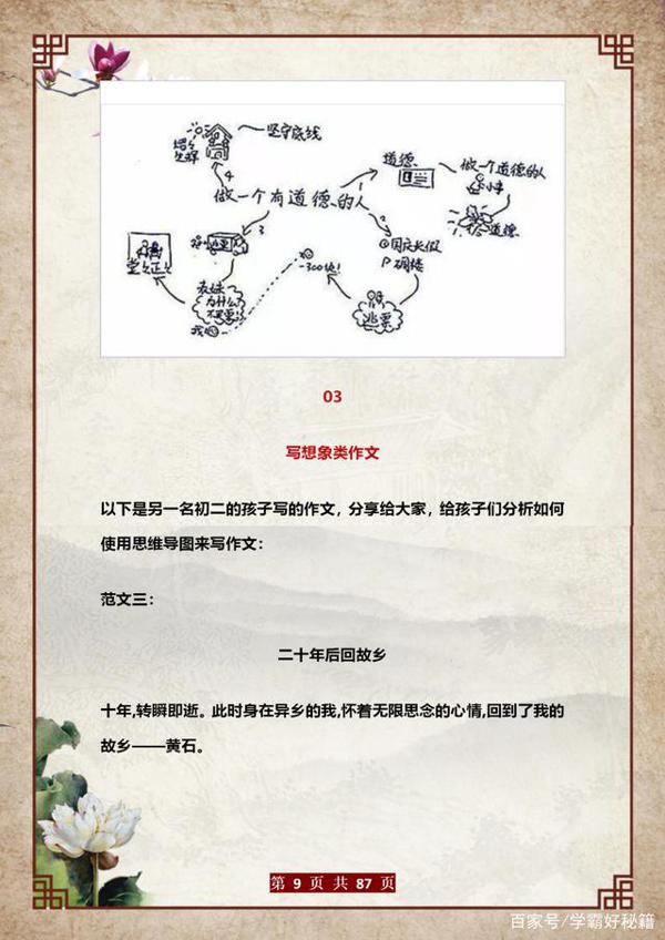 董卿力荐:家有小学生,这份写作技巧给孩子练,6年作文不丢分! 8