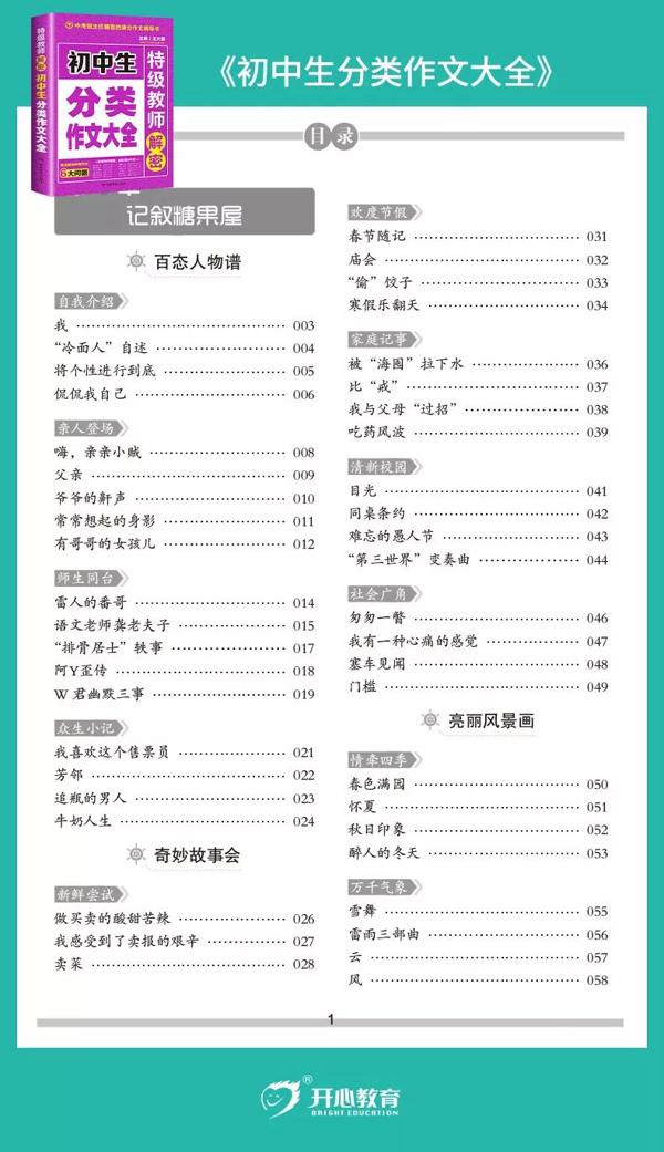 中考满分作文怎么写？快来了解下！ 12