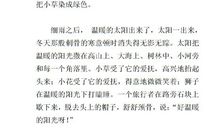 我最喜欢的季节-春天作文600字