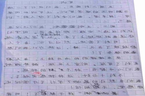 奔跑-写事的作文600字