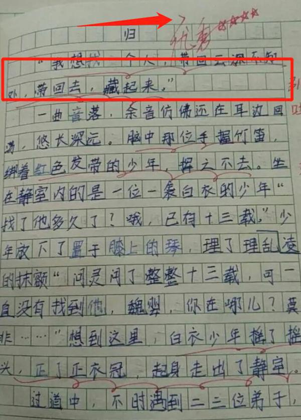 网曝老师布置小学生作文嗑肖战王一博cp,饭圈文化不该进校园! 8