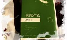 《病隙碎笔》读后感