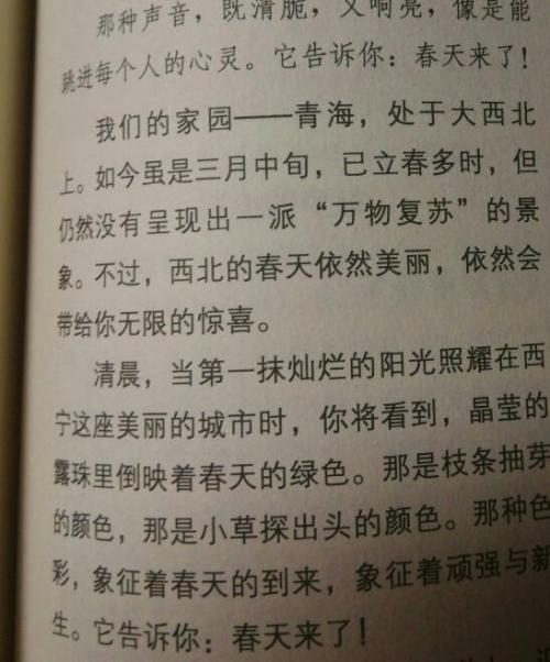 我那土生土长的地方 我的家乡作文400字