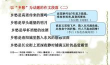 高考作文中诗词的应用技巧（概述）