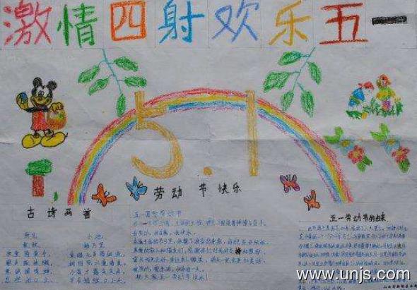 2020最新的难忘的五一劳动节手抄报