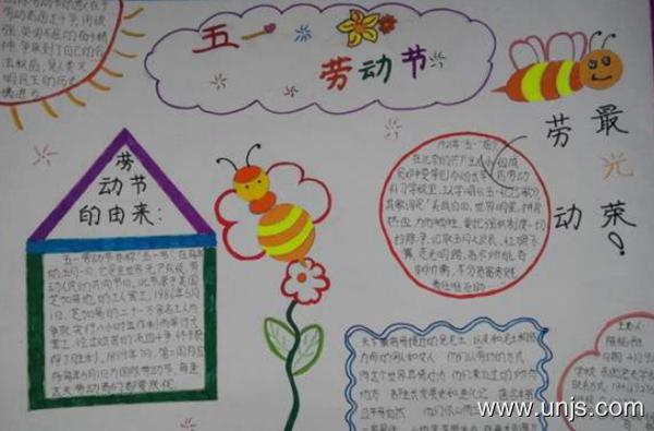 2020最新关于五一劳动节的手抄报 1
