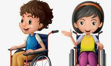 坐在轮椅上的孩子作文