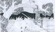 四年级看图作文：小鸭子得救了_400字