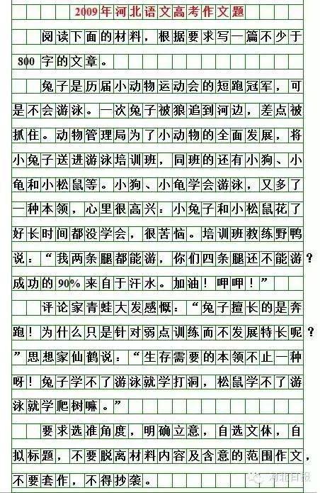 高考作文素材：外国典故_1500字