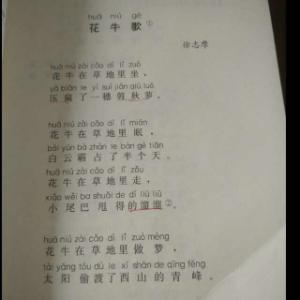 小学语文四年级上册《花牛歌》教学教案