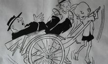 三年级看图作文：三毛哭了_350字