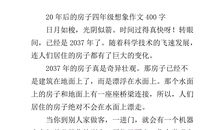 四年级想象作文：20年后的我_450字