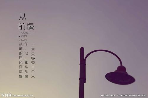 考场素材：从前慢_750字