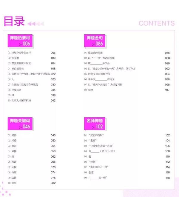 中考作文押题冲刺系列：手把手教你写出高分 11