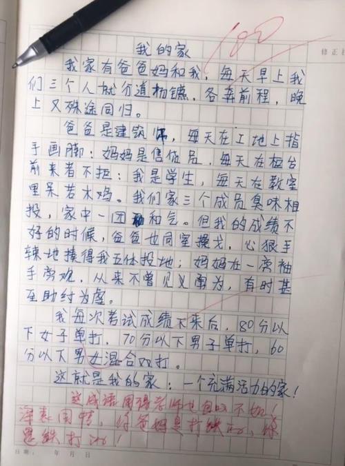 满分作文-《 “魔术”之家》