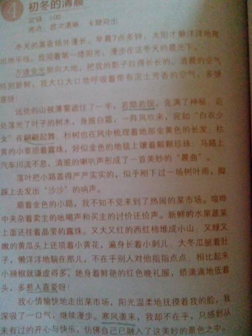 冬天的思念 初中生冬天作文500字作文