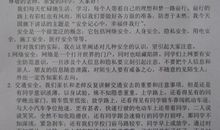 交通安全的演讲稿_900字