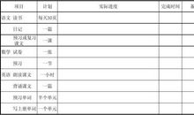 寒假学习计划怎么写