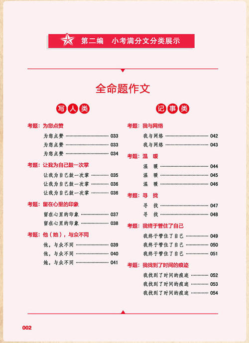小升初作文指导：考场作文怎么写_1000字