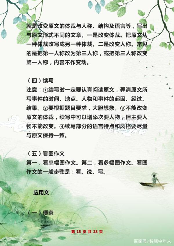 小学语文:满分作文写作技巧讲解+范文分析!让孩子作文“0”扣分 14