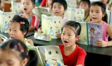 一年级语文第一单元测试，复习考查，阅读题量多，作文要发挥想象