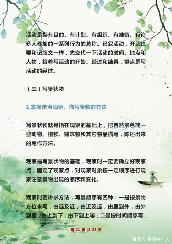 小学语文:满分作文写作技巧讲解+范文分析!让孩子作文“0”扣分 10