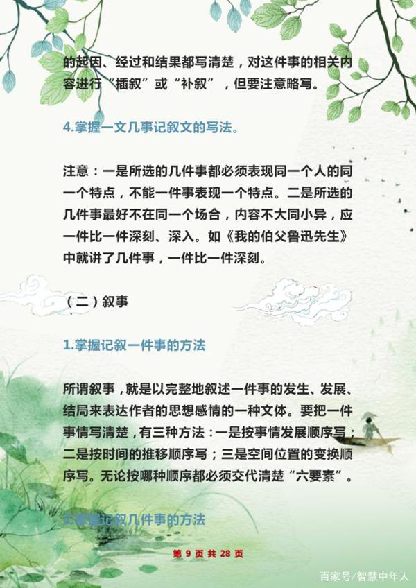 小学语文:满分作文写作技巧讲解+范文分析!让孩子作文“0”扣分 8