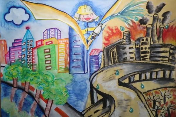 安阳市 “第三届消防绘画作文征集活动”圆满收官 12
